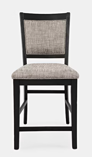 Jofran Altamante Collection Fullback Barstool/Dark Charcoal