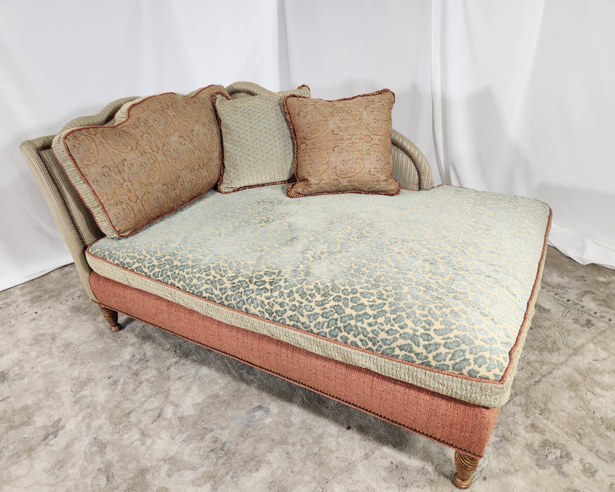 Whimsical chaise lounge sofa GENTLY USED