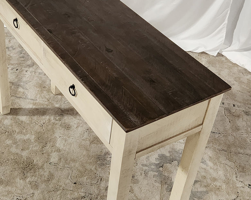 Jofran Two Drawer Sofa Table or Desk