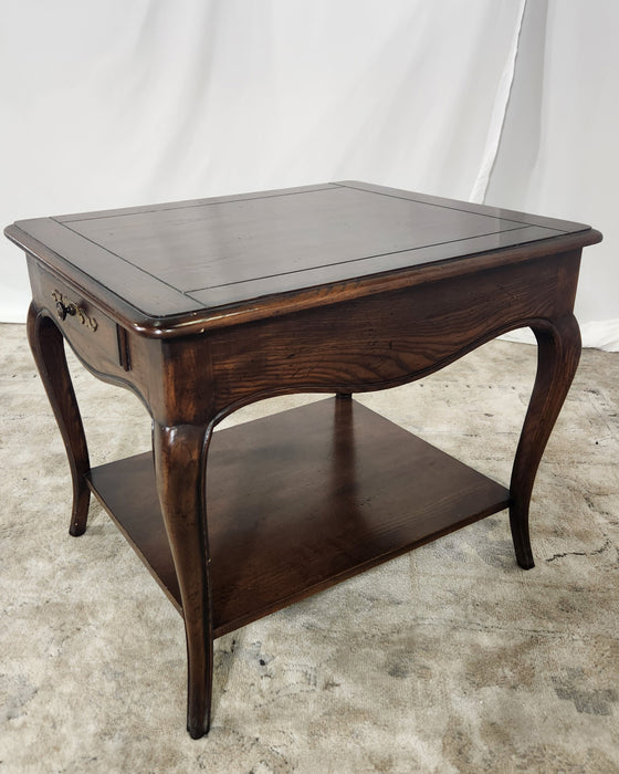 Antique End Table with Lower Shelf GENTLY USED