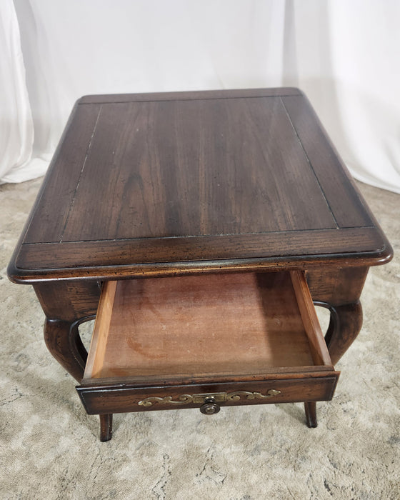 Antique End Table with Lower Shelf GENTLY USED