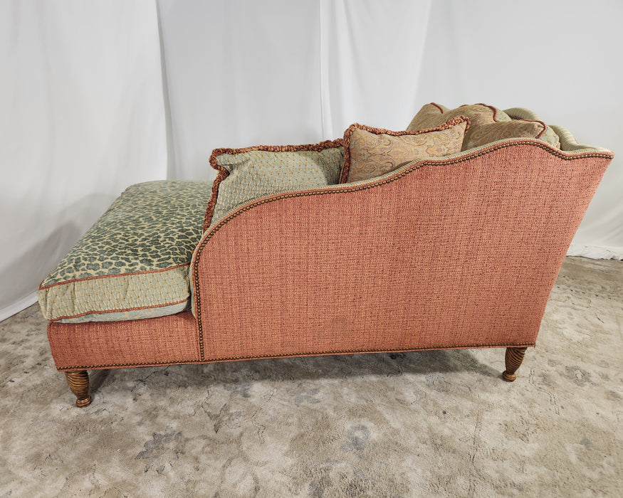 Whimsical chaise lounge sofa GENTLY USED