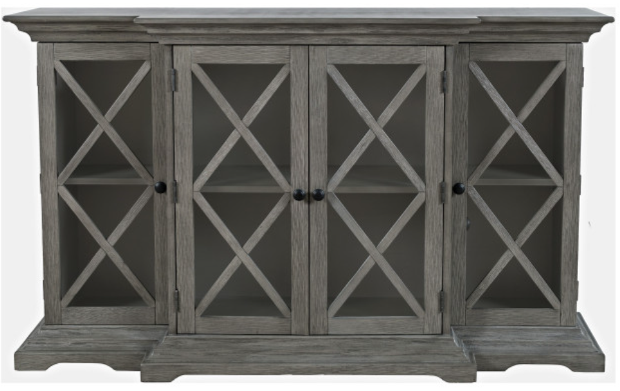 Jofran Carrington Breakfront Cabinet