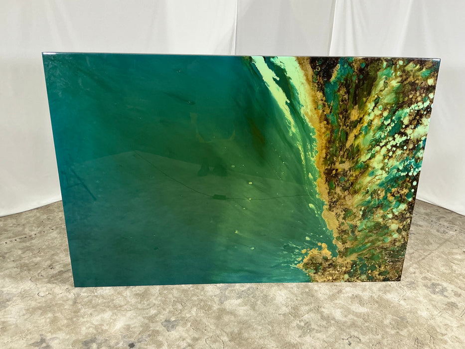 Zee Gallery Green Art *GENTLY USED*