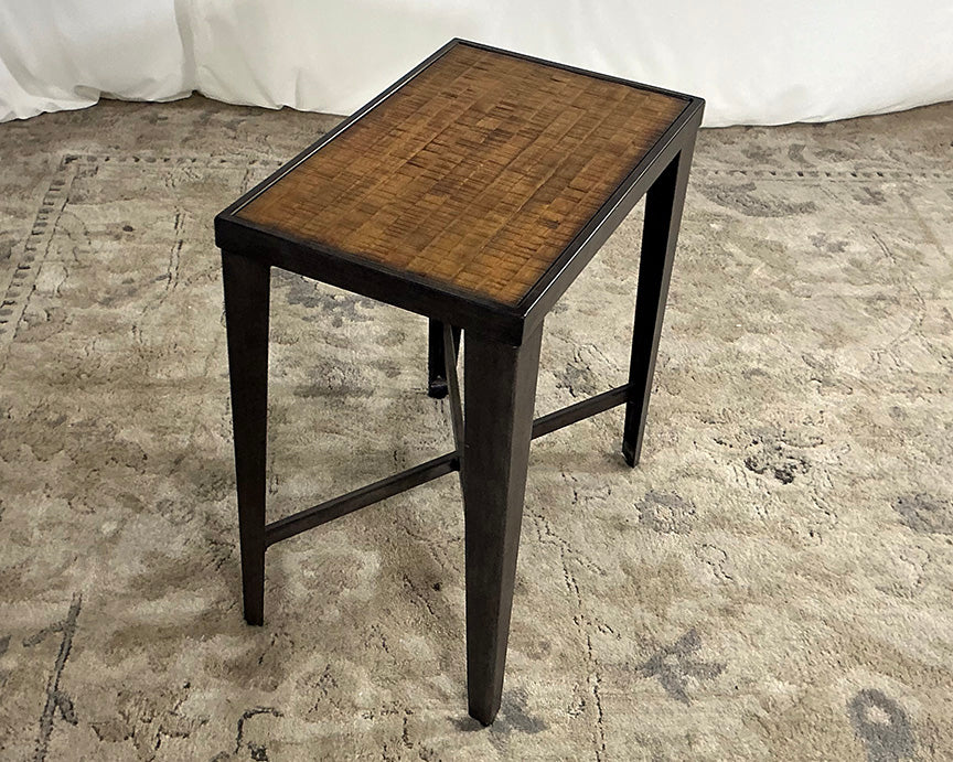 Rustic Wood Side Table